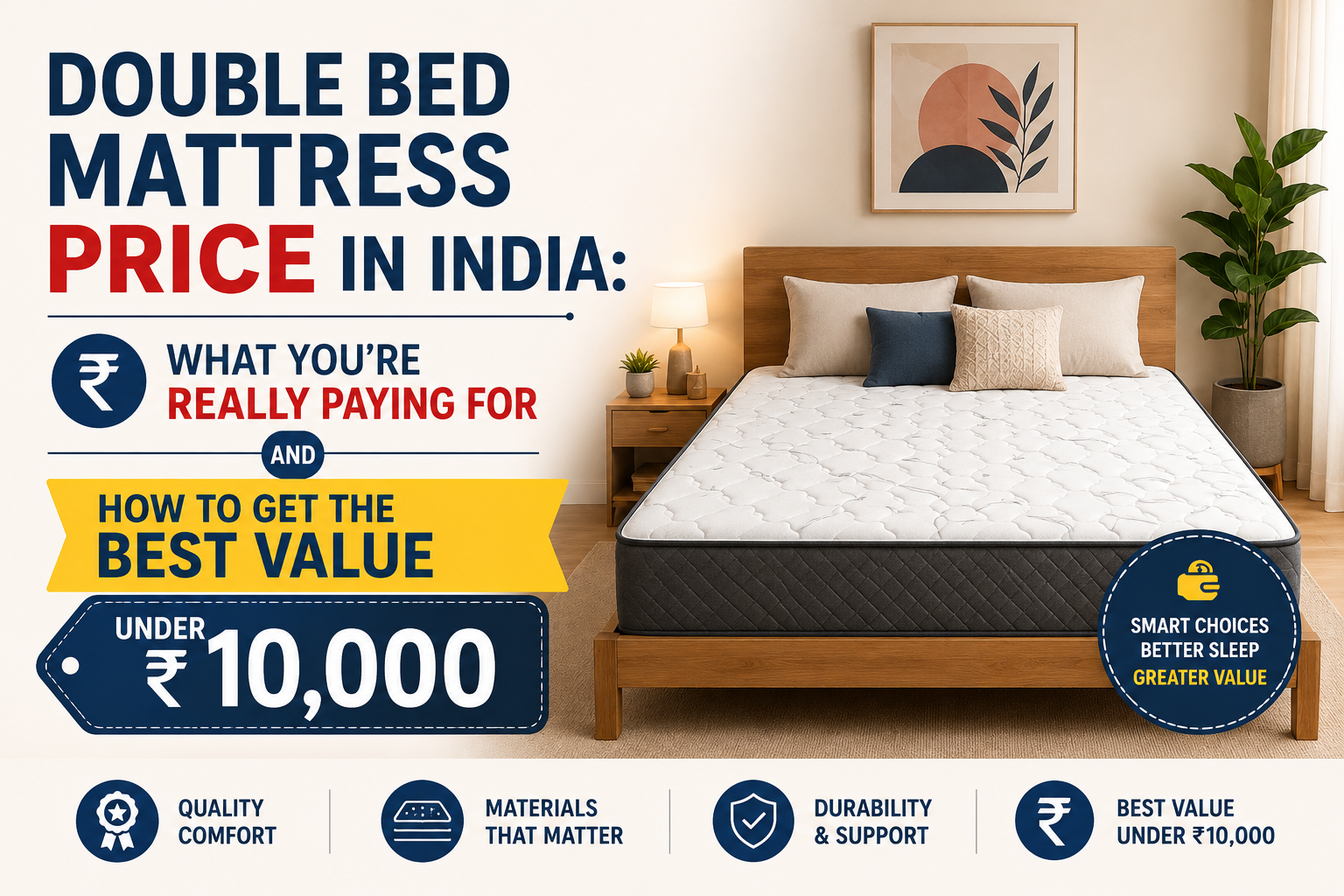 Best Mattress Under 10000 | Online Mattress Under 10000 – Sleepfresh