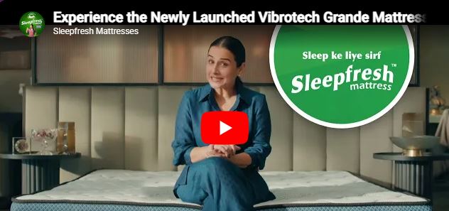 Experience the Newly Launched Vibrotech Grande Mattress from Sleepfresh | Luxury Orthopaedic Comfort